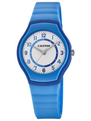 Orologio da Bambino Calypso in Gomma Azzurra e Blu - Junior - K5806/6