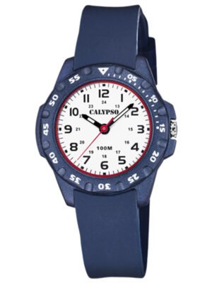 Orologio da Bambino Calypso in Gomma Blu - Junior - K5821/1
