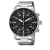 Orologio Eco Drive Citizen in Acciaio - Aviator Crono - CA0690-88E Orologio Eco Drive Citizen in Acciaio - Aviator Crono - CA0690-88E