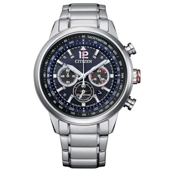 Orologio Eco Drive Citizen in Acciaio - Aviator Crono - CA4471-80L Orologio Eco Drive Citizen in Acciaio - Aviator Crono - CA4471-80L