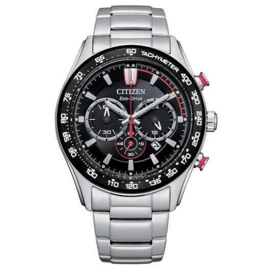 Orologio Eco Drive Citizen in Acciaio - Crono Sport - CA4484-88E