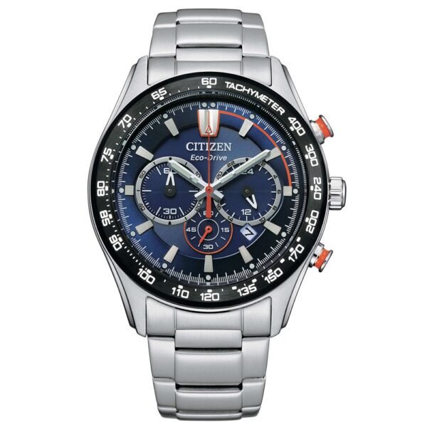 Orologio Eco Drive Citizen in Acciaio - Crono Sport - CA4486-82L
