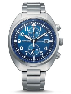 Orologio Eco Drive Cronografo Citizen in Acciaio - Crono - CA7040-85L