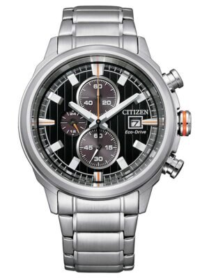 Orologio Eco Drive Cronografo Citizen in Acciaio - Crono Sport - CA0730-85E