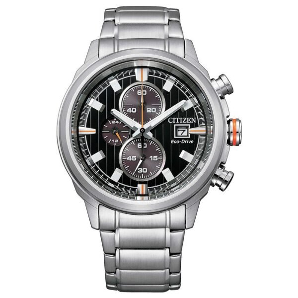 Orologio Eco Drive Cronografo Citizen in Acciaio - Crono Sport - CA0730-85E
