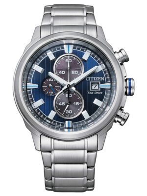Orologio Eco Drive Cronografo Citizen in Acciaio - Crono Sport - CA0731-82L