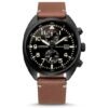 Orologio Eco Drive Cronografo Citizen in Acciaio e Pelle - Crono - CA7045-14E Orologio Eco Drive Cronografo Citizen in Acciaio e Pelle - Crono - CA7045-14E