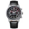 Orologio Eco Drive Cronografo Citizen in Acciaio e Pelle - Crono Racing - CA4460-19E