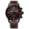 Orologio Eco Drive Cronografo Citizen in Acciaio e Pelle - Urban - CA0745-11E