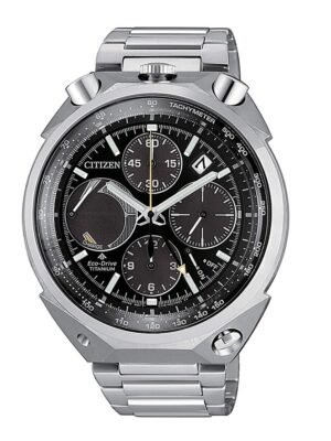 Orologio Eco Drive Cronografo Citizen in Super Titanio - Bull Head - AV0080-88E