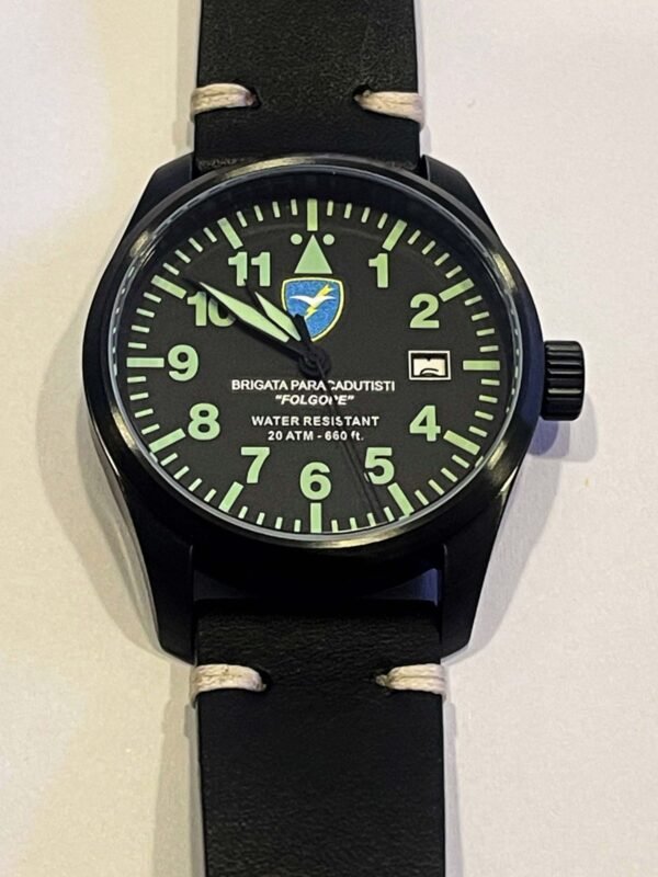 Orologio Folgore Automatico Cassa 42mm 20 atm/ 200 metri prodotto da Meccanica Grezza su Licenza Difesa e Servizi