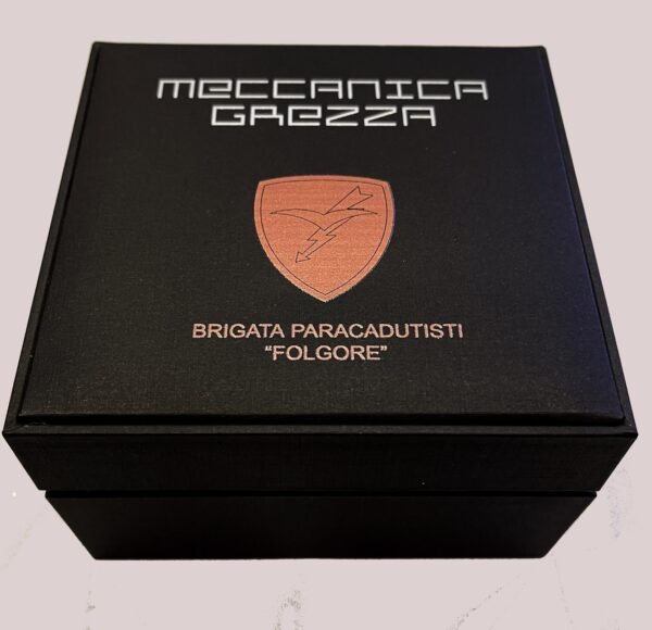 Orologio Folgore Automatico Cassa 42mm 20 atm/ 200 metri prodotto da Meccanica Grezza su Licenza Difesa e Servizi