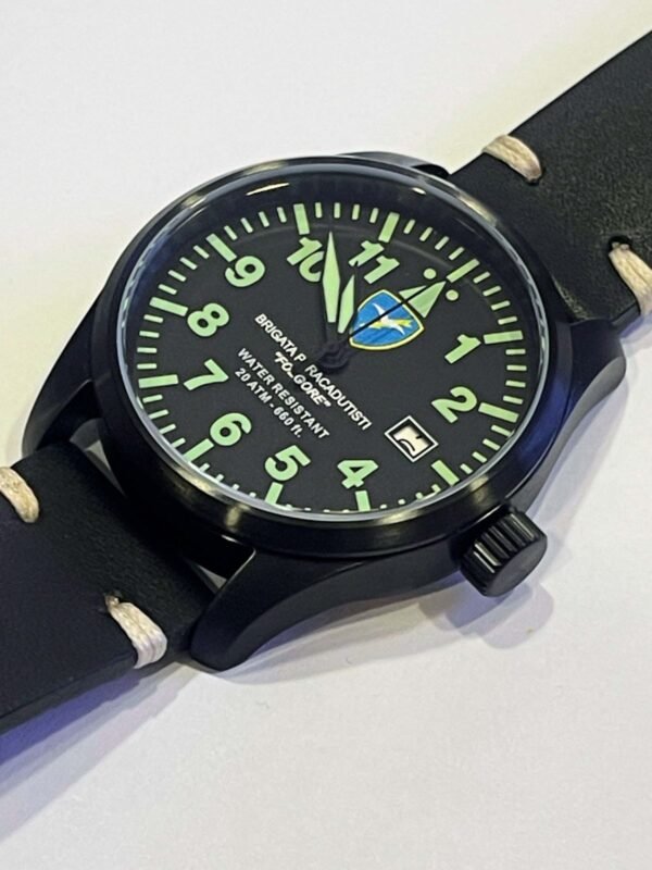Orologio Folgore Automatico Cassa 42mm 20 atm/ 200 metri prodotto da Meccanica Grezza su Licenza Difesa e Servizi