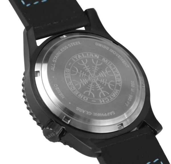 Orologio Folgore Modello Nembo Quarzo Movimento Svizzero by Oreda MG Cassa 42mm Vetro Zaffiro Sub 300 Metri