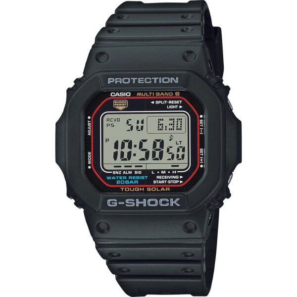 Orologio G-Shock Classic Style GW-M5610U-1ER Solar Waveceptor