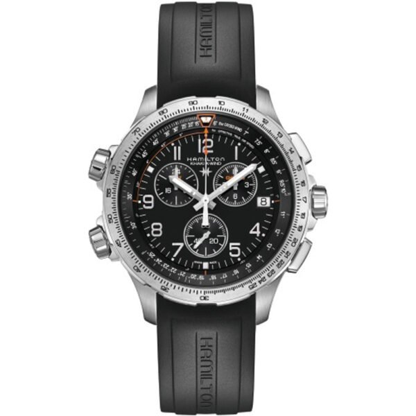 Orologio Hamilton Aviation H77912335 Khaki X-Wind GMT