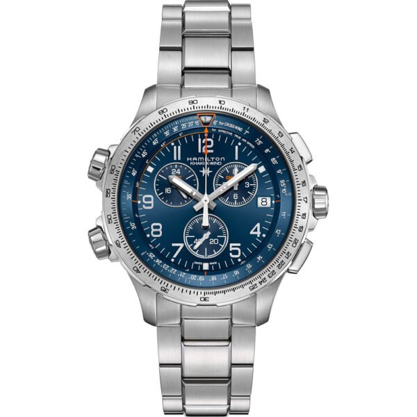 Orologio Hamilton Aviation H77922141 Khaki X-Wind GMT