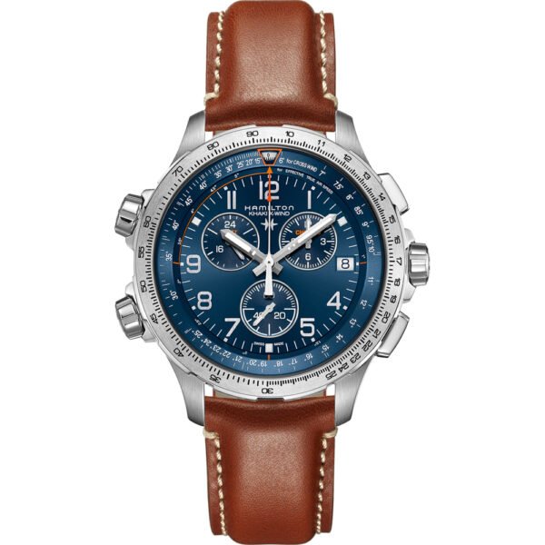 Orologio Hamilton Aviation H77922541 Khaki X-Wind GMT