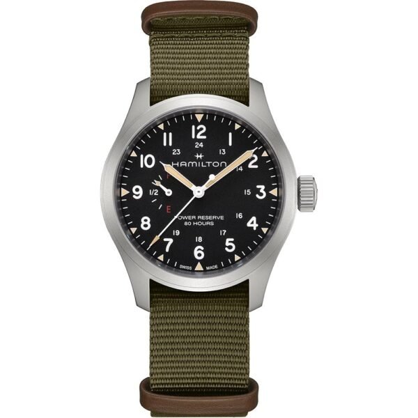 Orologio Hamilton Field H69509930 Khaki Field Mechanical Power Reserve