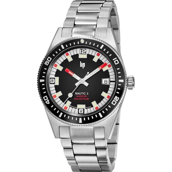 Orologio LIP Nautic 670097 Nautic 3 Nageur Sauveteur
