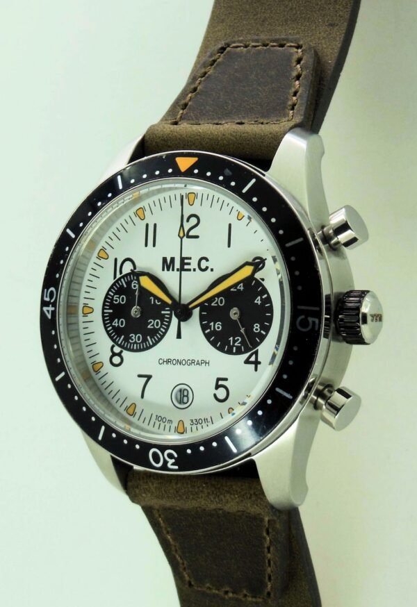Orologio M.e.c. DESERT-B1 Cronografo Quadrante bianco