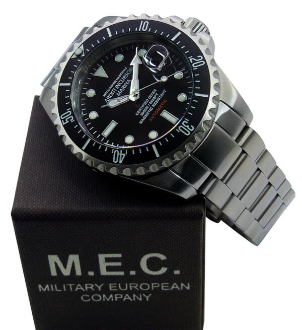 Orologio M.e.c. Modello G.A.3-N Ass. Nazionale Arditi Incursori Marina Quadrante Nero