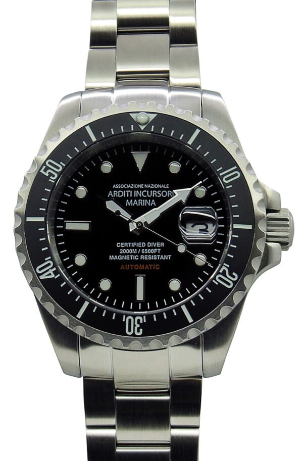 Orologio M.e.c. Modello G.A.3-N Ass. Nazionale Arditi Incursori Marina Quadrante Nero