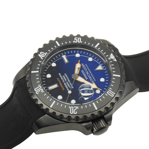 Orologio M.e.c. Modello G.A.3-PB Ass. Nazionale Arditi Incursori Marina Cassa Pvd Quadrante Blu Orologio M.e.c. Modello G.A.3-PB Ass. Nazionale Arditi Incursori Marina Cassa Pvd Quadrante Blu