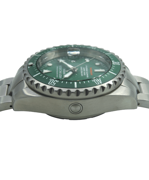 Orologio M.e.c. Modello G.A.3-V Ass. Nazionale Arditi Incursori Marina Quadrante Verde