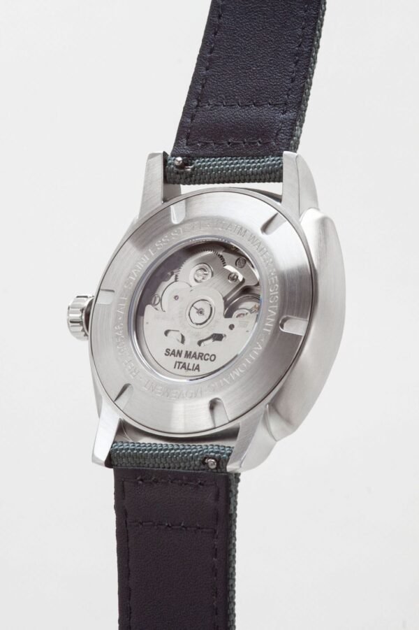 Orologio Militare M.e.c. Modello San Marco Automatico Dial Grigio Vintage