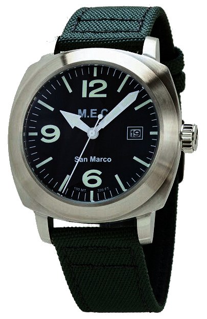 Orologio Militare M.e.c. Modello San Marco Quarzo Dial Nero Opaco