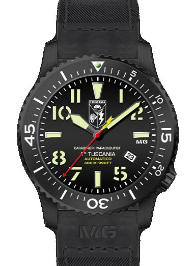 Orologio Nembo Logo Classico Bianco e Nero Realizzato per i Carabinieri del Tuscania