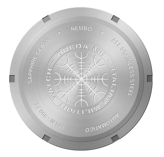 Orologio Nembo Logo Classico Bianco e Nero Realizzato per i Carabinieri del Tuscania
