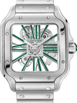 OROLOGIO SCHELETRATO SANTOS DE CARTIER