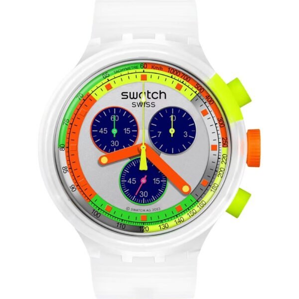 Orologio Swatch Big Bold SB02K100 Neon Jelly