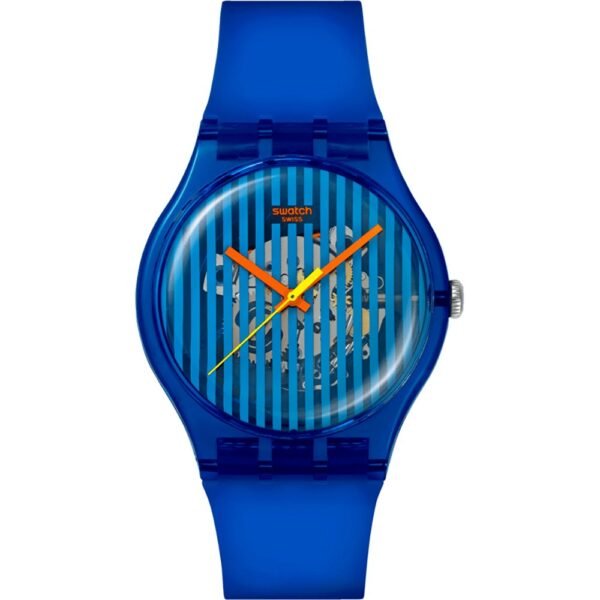 Orologio Swatch Originals Large (41mm) SO29S102 Brilliantly Blue