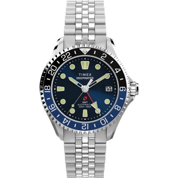 Orologio Timex Deep Water TW2Y64000 Deepwater Meridian 200 Automatic GMT