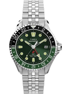 Orologio Timex Deep Water TW2Y64100 Deepwater Meridian 200 Automatic GMT