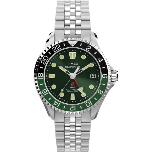 Orologio Timex Deep Water TW2Y64100 Deepwater Meridian 200 Automatic GMT