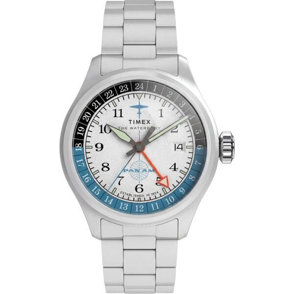 Orologio Timex Re-Issues TW2Y94600 Pan Am® x Waterbury GMT