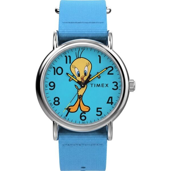 Orologio Timex X Warner Brothers TW2Y99500 Looney Tunes x Timex Tweety Bird Weekender Orologio Timex X Warner Brothers TW2Y99500 Looney Tunes x Timex Tweety Bird Weekender