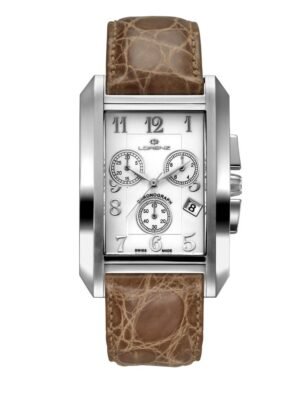 Orologio Uomo Cronografo Lorenz in Acciaio e Pelle – 025479FF