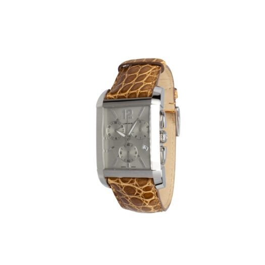 Orologio Uomo Cronografo Lorenz in Acciaio e Pelle – 025502AA