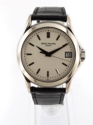 Patek Philippe Calatrava 5107G-001 White dial Full Set 2004 shop online Horae Luxury - Vendita online orologi vintage di lusso