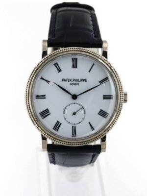 Patek Philippe Calatrava ref. 5116G-001 White dial Box & Warranty 2013 shop online Horae Luxury - Vendita online orologi vintage di lusso