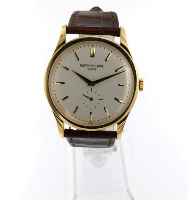 Patek Philippe Calatrava ref. 5196J 18K Yellow Gold Manual Winding Full Set 2019 shop online Horae Luxury - Vendita online orologi vintage di lusso