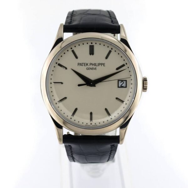 Patek Philippe Calatrava ref. 5296G White Gold Automatic Box & Warranty 2012 shop online Horae Luxury - Vendita online orologi vintage di lusso