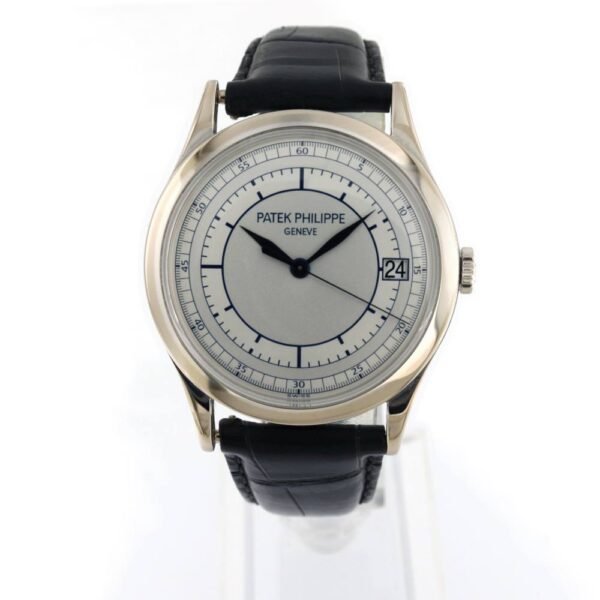 Patek Philippe Calatrava ref. 5296G White Gold Italian Warranty Automatic Full Set 2012 shop online Horae Luxury - Vendita online orologi vintage di lusso