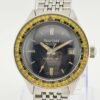 Philip Watch Caribe Caribbean 1000 black dial yellow bezel with original rice beads bracelet