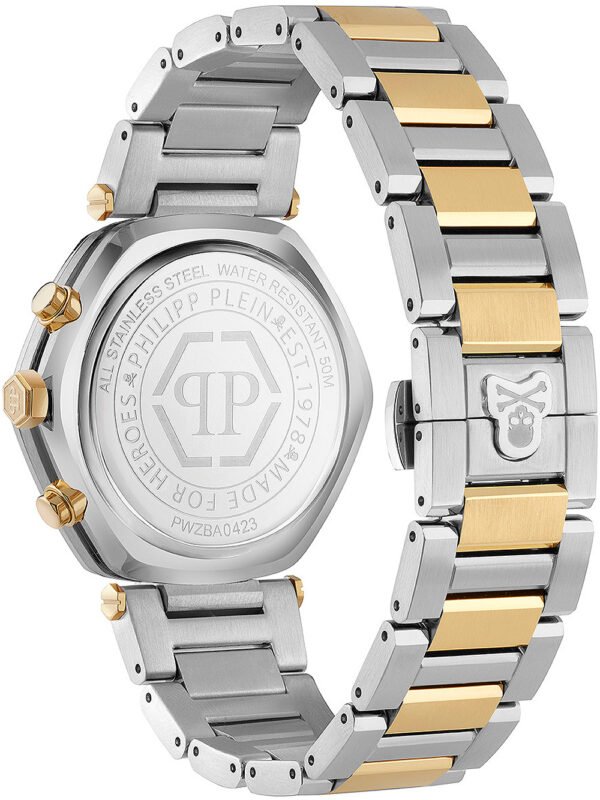 Philipp Plein PWZBA0423 The Hexagon Cronografo Orologio Unisex 42mm 5ATM